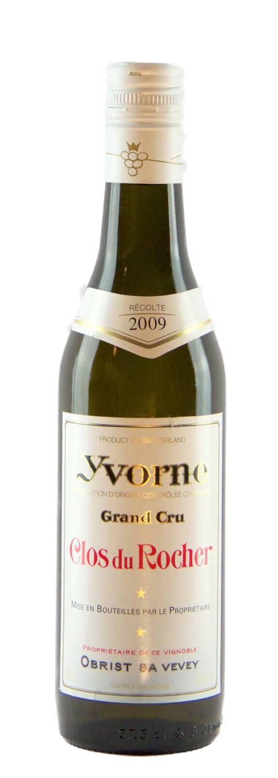 Yvorne Clos du Rocher AOC Grand Cru 37.5 cl - Erb Getränkehandel