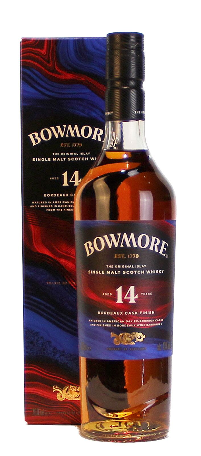 Bowmore 14 years Bordeaux Cask Finish - Erb Getränkehandel